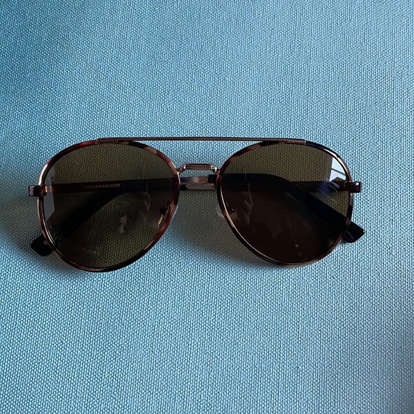 Everlane Oversized Alpaca Cardigan + icu Marbella Aviator Sunglasses - Picture 13 of 16